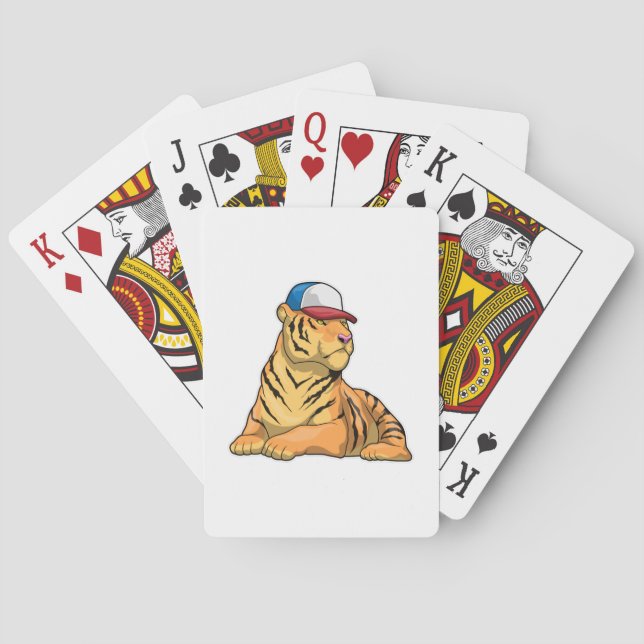 Tiger Cap Spielkarten (Rückseite)