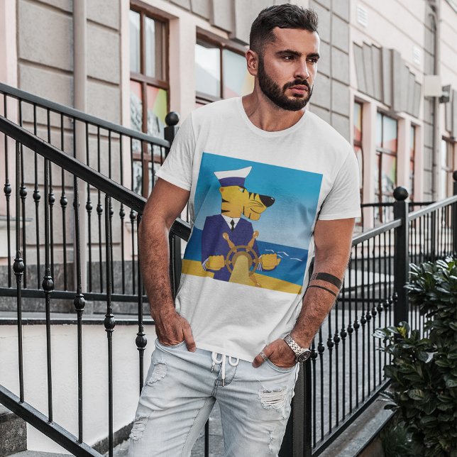 Tiger Captain Mens T - Shirt (Von Creator hochgeladen)