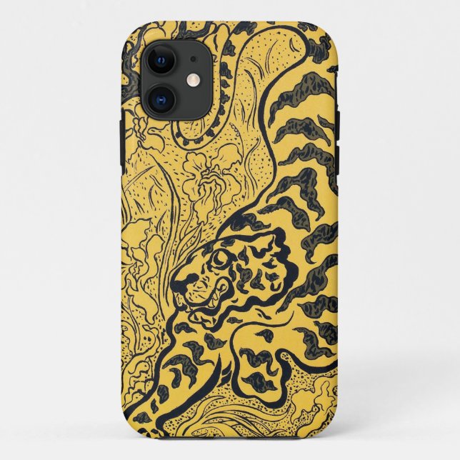 Tiger Case-Mate iPhone Hülle (Rückseite)