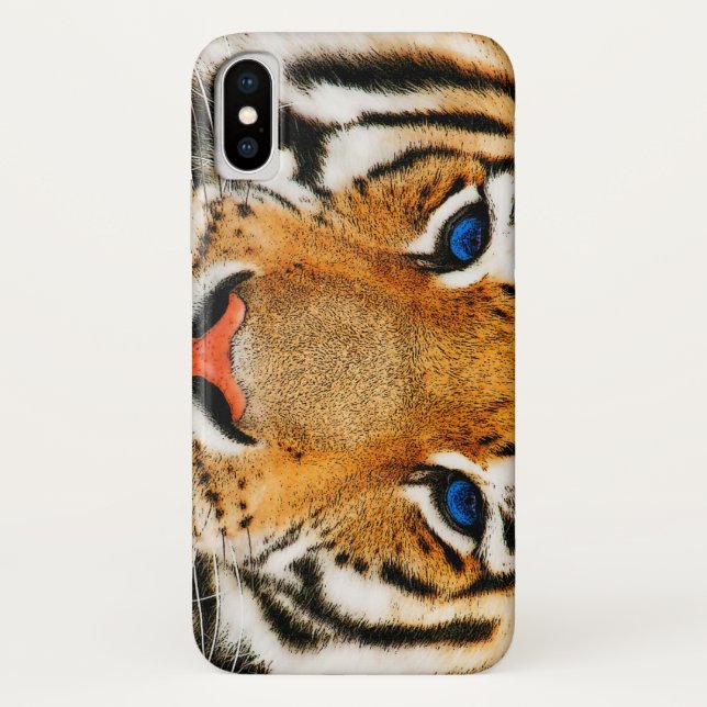 Tiger Case-Mate iPhone Hülle (Rückseite)