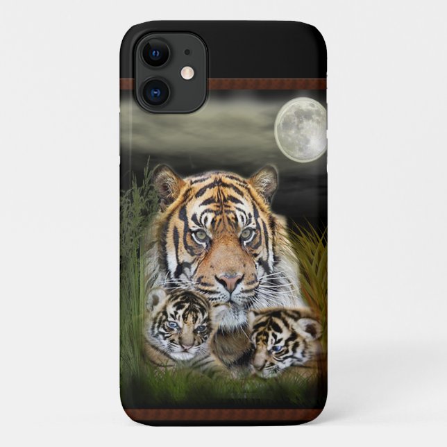 Tiger Case-Mate iPhone Hülle (Rückseite)