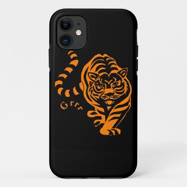 Tiger Case-Mate iPhone Hülle (Rückseite)