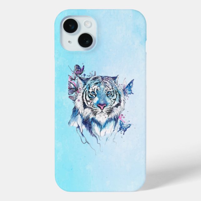 Tiger Case-Mate iPhone Hülle (Rückseite)
