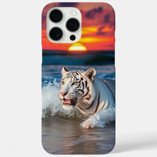 Tiger Case-Mate iPhone Hülle (Rückseite)