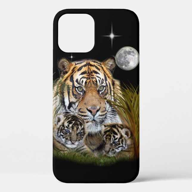 Tiger Case-Mate iPhone Hülle (Rückseite)