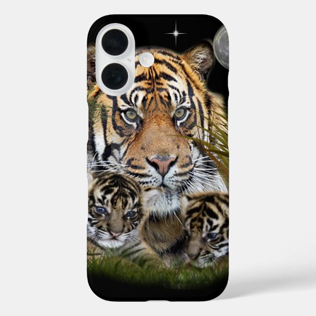 Tiger Case-Mate iPhone Hülle (Rückseite)