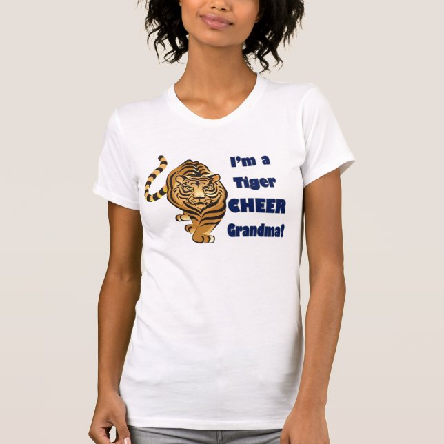Tiger-Chef-Oma T-Shirt (Vorderseite)