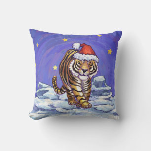 Tiger Christmas Kissen