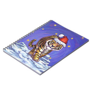 Tiger Christmas Notizblock