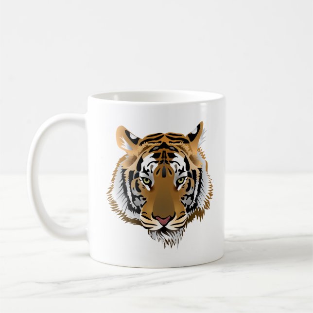 Tiger Coffee Tasse (Links)
