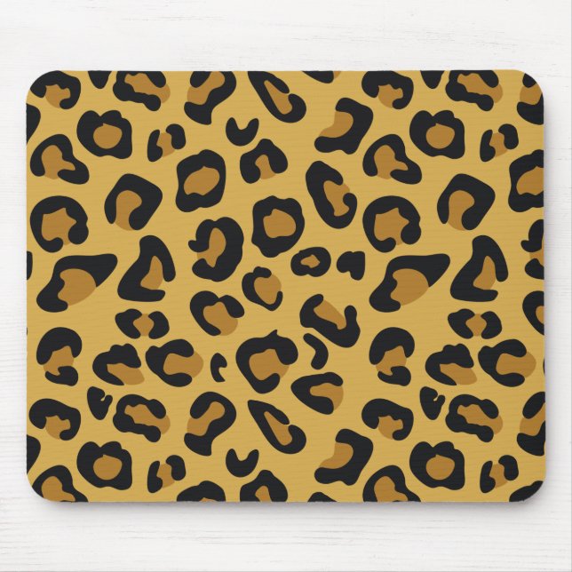 Tiger Color Pattern Animal Lover Mousepad (Vorne)