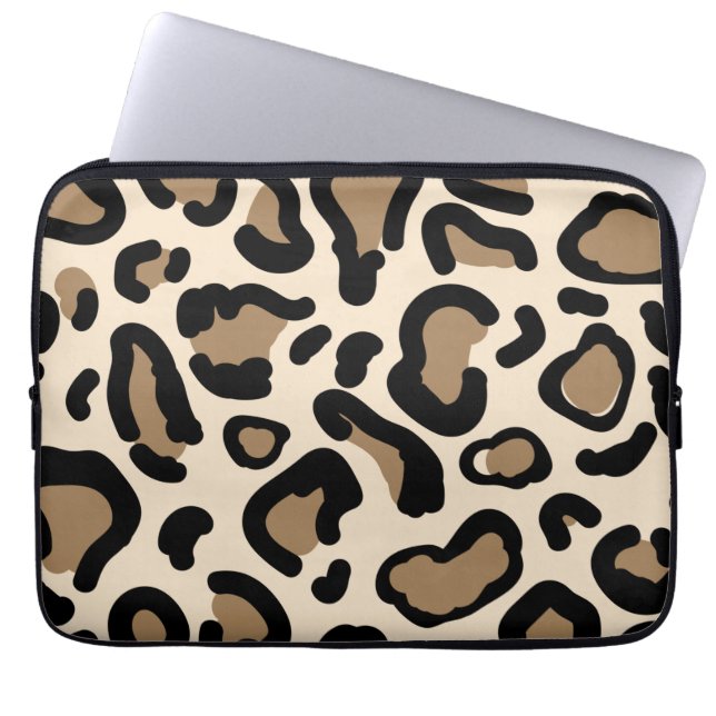 Tiger Color Pattern Tierfreunde Laptopschutzhülle (Vorderseite)