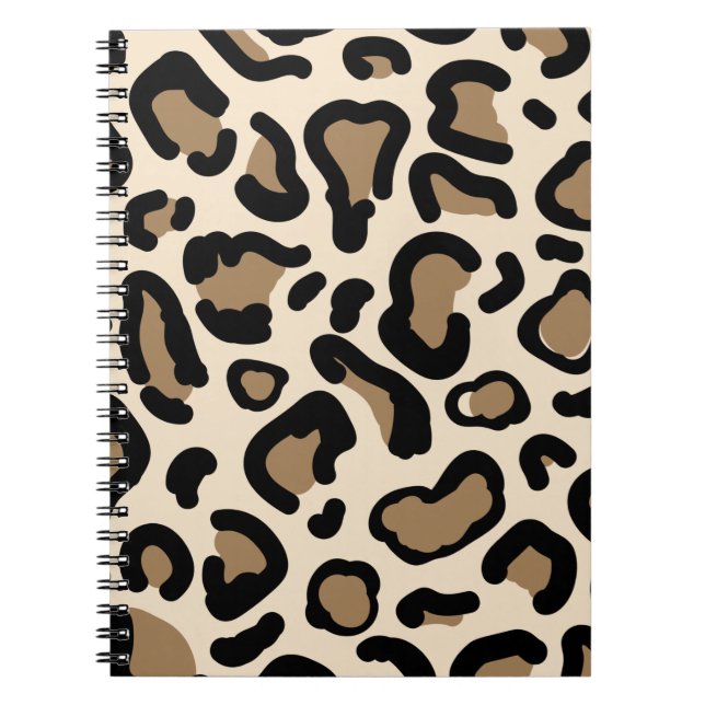 Tiger Color Pattern Tierfreunde Notizblock (Vorderseite)