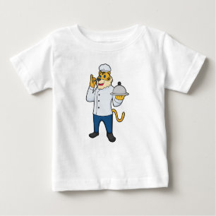 Tiger Cook Koch, Platter Baby T-shirt