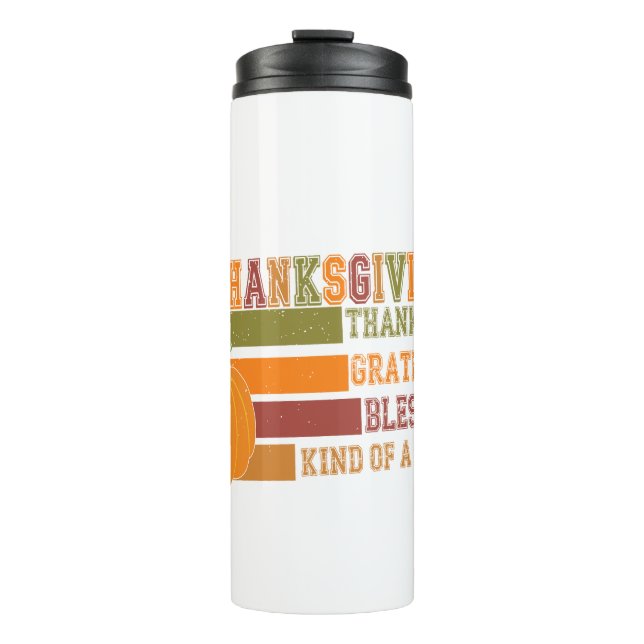 Tiger Country Pumpkin Thermosbecher (Vorderseite)