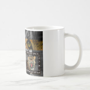 Tiger & Couple Art Print Kaffeetasse