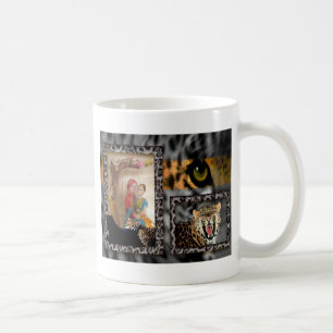 Tiger & Couple Art Print Tasse