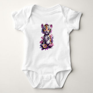 Tiger Cub Baby Strampler
