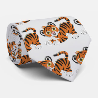 Tiger Cub Design Krawatte