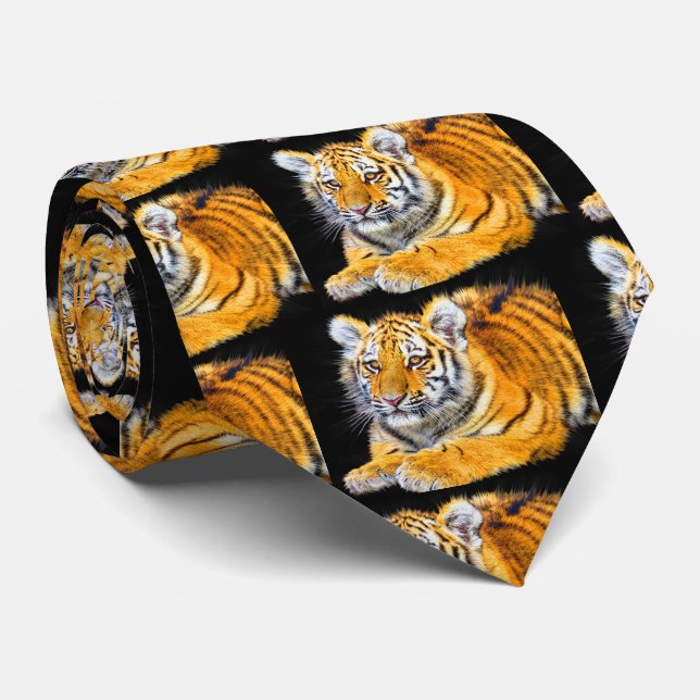Tiger CUB Krawatte (Gerollt)