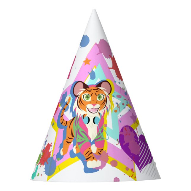 Tiger Cub Partyhütchen (Vorderseite)