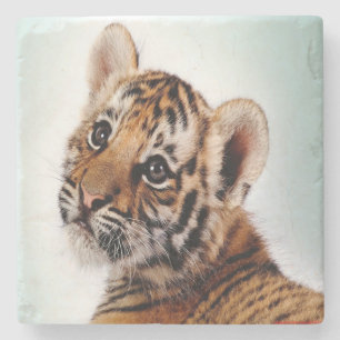 Tiger Cub Steinuntersetzer