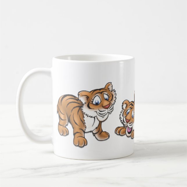 Tiger-CUB-Tasse Kaffeetasse (Links)
