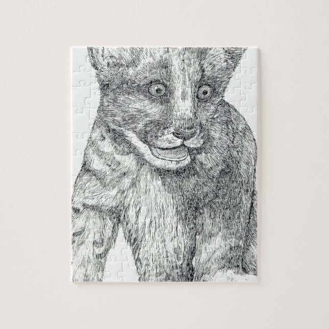 Tiger Cube Injektor und Tinte Puzzle (Vertikal)