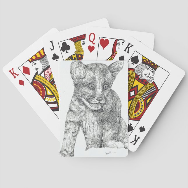 Tiger Cube Injektor und Tinte Spielkarten (Rückseite)