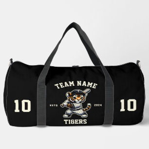 Tiger "Customizable" Baseball Duffle Bag