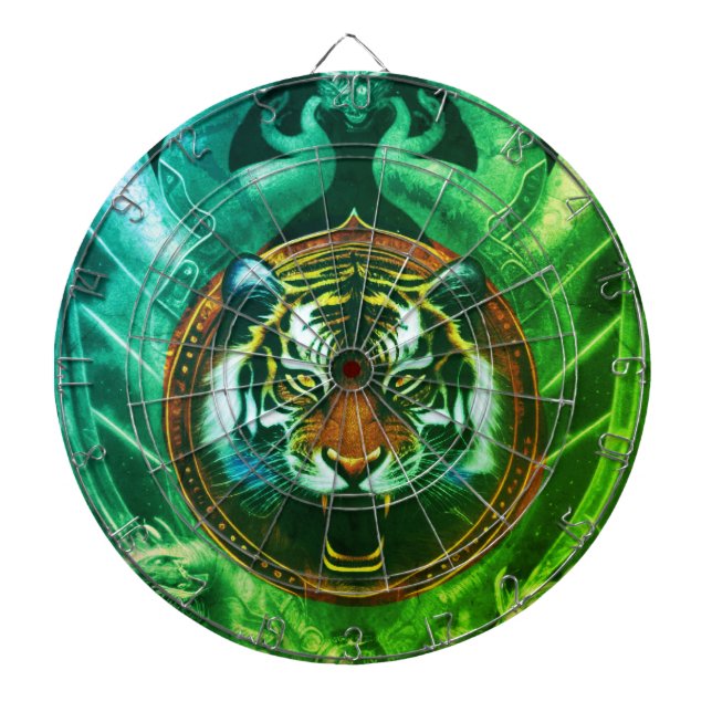 Tiger Dartboard Dartscheibe (vorne)