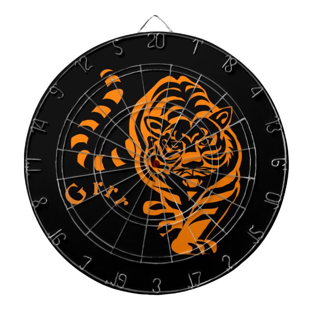 Tiger Dartscheibe (vorne)