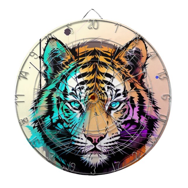 Tiger Dartscheibe (vorne)