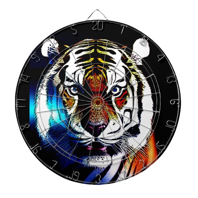 Tiger Dartscheibe (vorne)