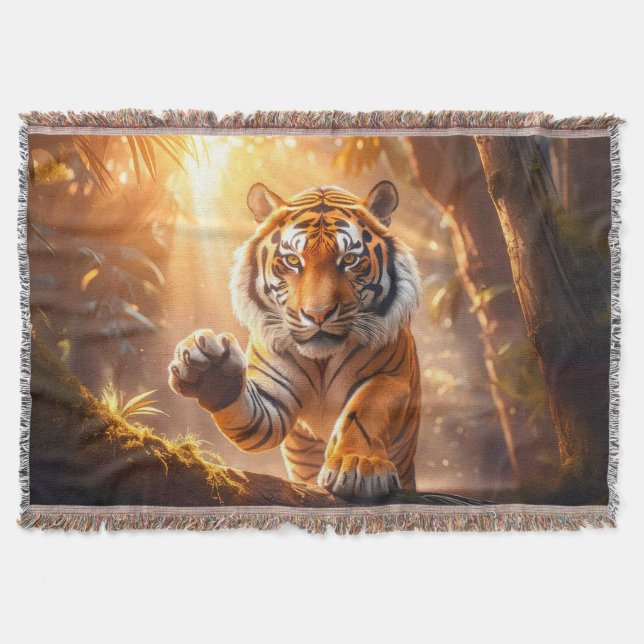Tiger Decke (Vorderseite)