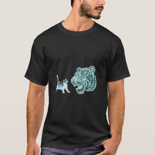 Tiger der König des Dschungels und Tiere T-Shirt