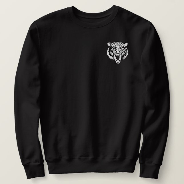 Tiger Design Hoodie (Design vorne)