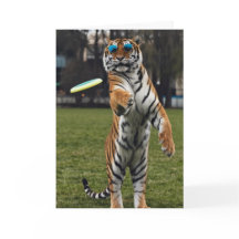 Tiger Disk Golf Card