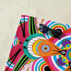Tiger-Drachen-Mandala-Strandtuch Strandtuch