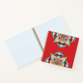 Tiger Dragon Mandala Notebook 8.5x8.5 Notizbuch