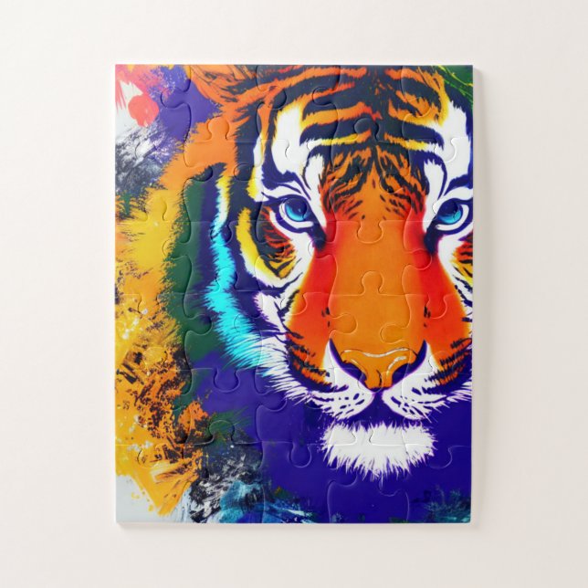 Tiger Dreams Puzzle (Vertikal)