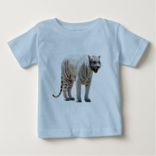Tiger-Druck Katze individuell personalisieren Jubi Baby T-shirt