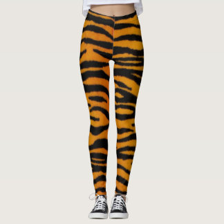 Tiger-Druck-Leggings Leggings