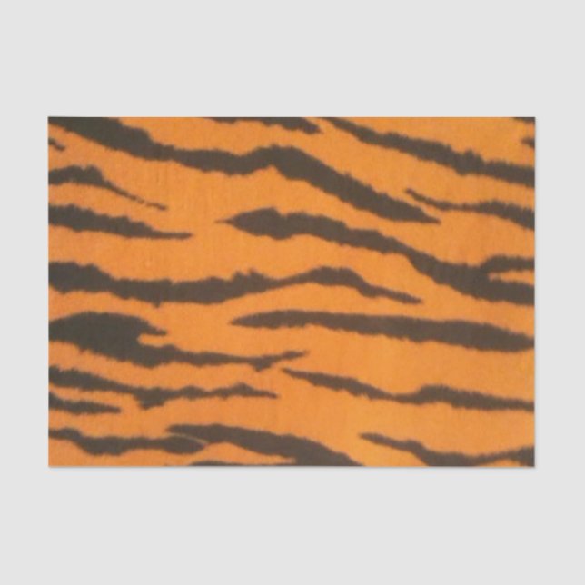 Tiger-Druck Seidenpapier (Vorderseite)