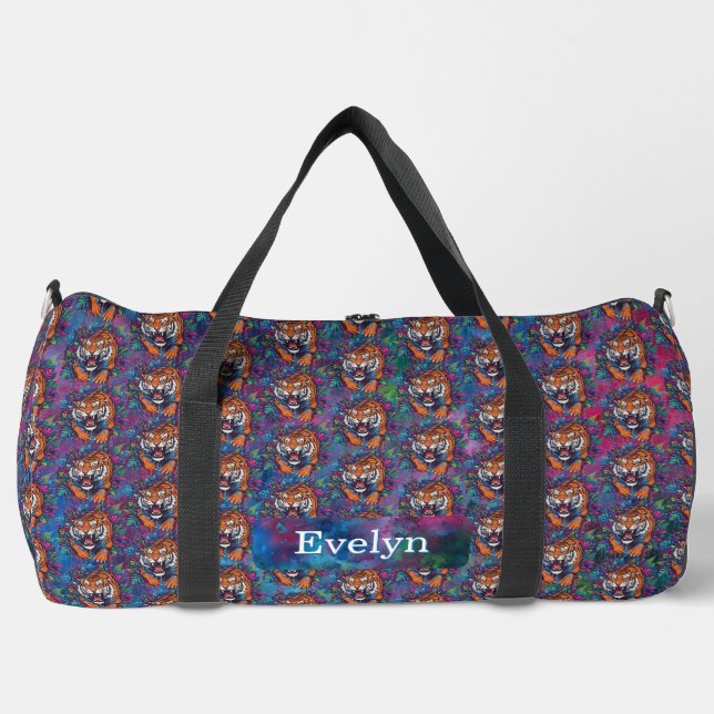Tiger Duffle Bag (Vorderseite)