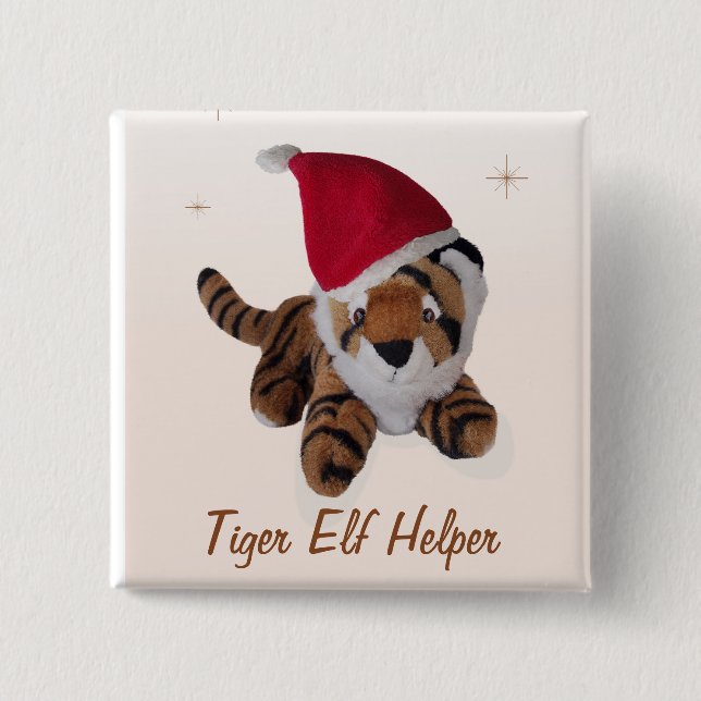 Tiger-Elf-Helfer im Button (Vorderseite)