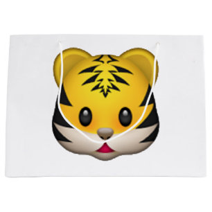 Tiger - Emoji Große Geschenktüte
