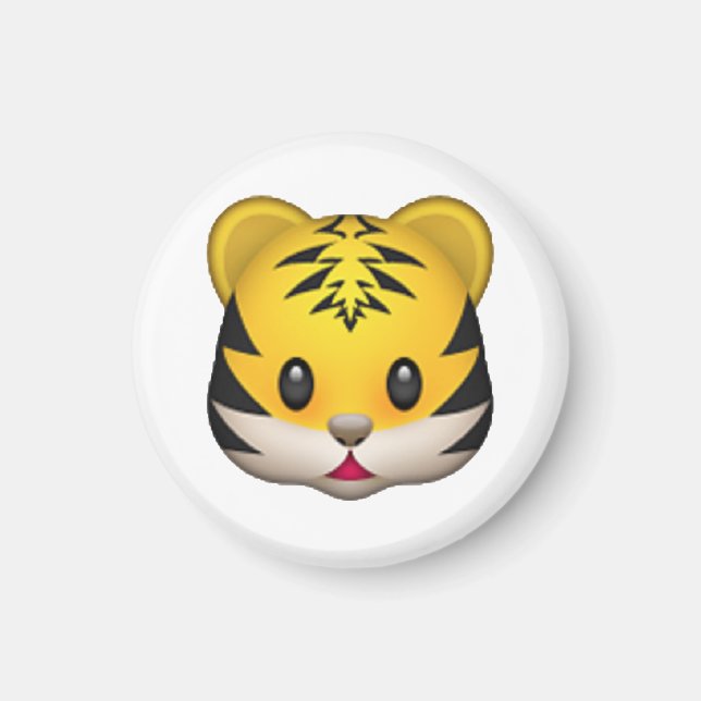 Tiger - Emoji Magnet (Vorne)