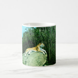 Tiger entspannend tasse