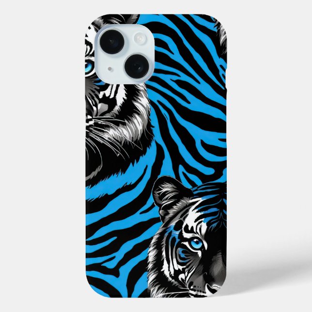 Tiger Eyes Case-Mate iPhone Hülle (Rückseite)